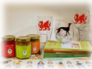 Welsh Jams, Welsh Marmalades, Welsh Glass, Dragon Glass, Childrens Books, Greyhound Books, Artisan Food Producer