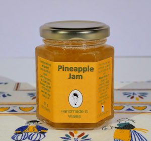 Pineapple jam,Welsh Jam,Jams made in Wales,WelshFoods,made in Wales,Welsh food and drink,Welsh companies,taste of Wales,Wales Food,Jamwith Pineapple,